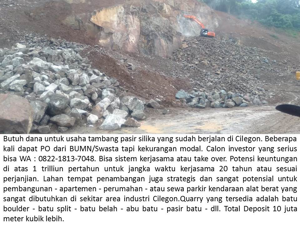 Cari bantuan dana hibah untuk usaha tambang pasir besi yang sudah berjalan di Cilegon 666670697-butuh-dana-modal